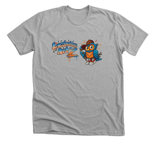 Linc Artz, a Athletic Heather Premium Unisex Tee