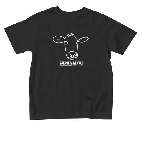 Toddler, a Black Toddler Tee