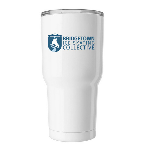 BISC Insulated Tumbler, a White Insulated Tumbler