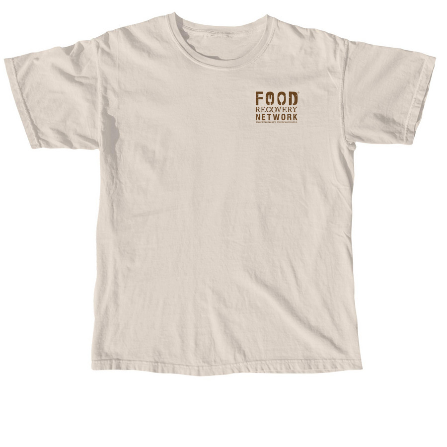 Food Recovery Network Cowboy Spud Shirt, a Ivory Comfort Colors Unisex Tee