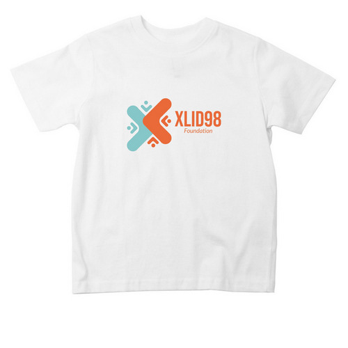 XLID98 FOUNDATION, a White Toddler Tee