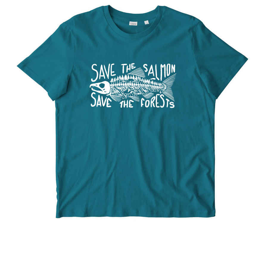 Save the Salmon, a Ocean Depth Stanley/Stella Unisex Crafter Tee