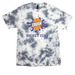 "Hockey Club" Tie Dye, a Grey Crystal Tie Dye Tee