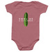 Cool As a Cucumber, a Mauve Infant Onesie