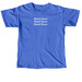 Good News Shirt- White Font, a Flo Blue Comfort Colors Unisex Tee
