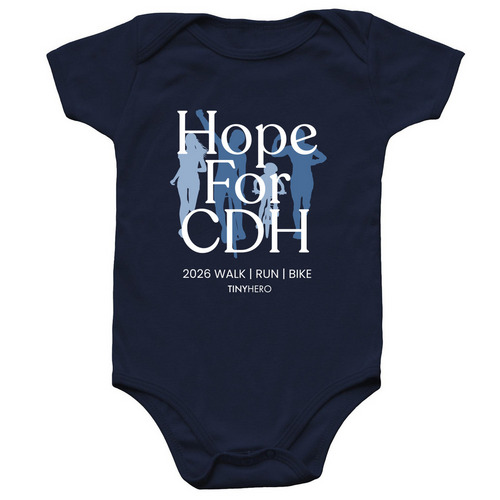 Virtual Walk | Run | Bike Onesie, a Navy Infant Onesie