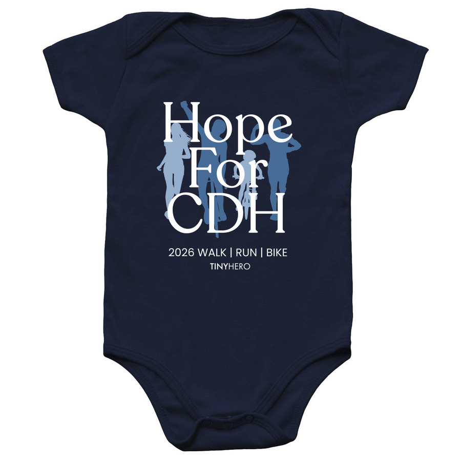 Virtual Walk | Run | Bike Onesie, a Navy Infant Onesie