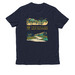 CalWild Landscape Apparel, a Night Sky Navy Allmade Organic Cotton Unisex Tee