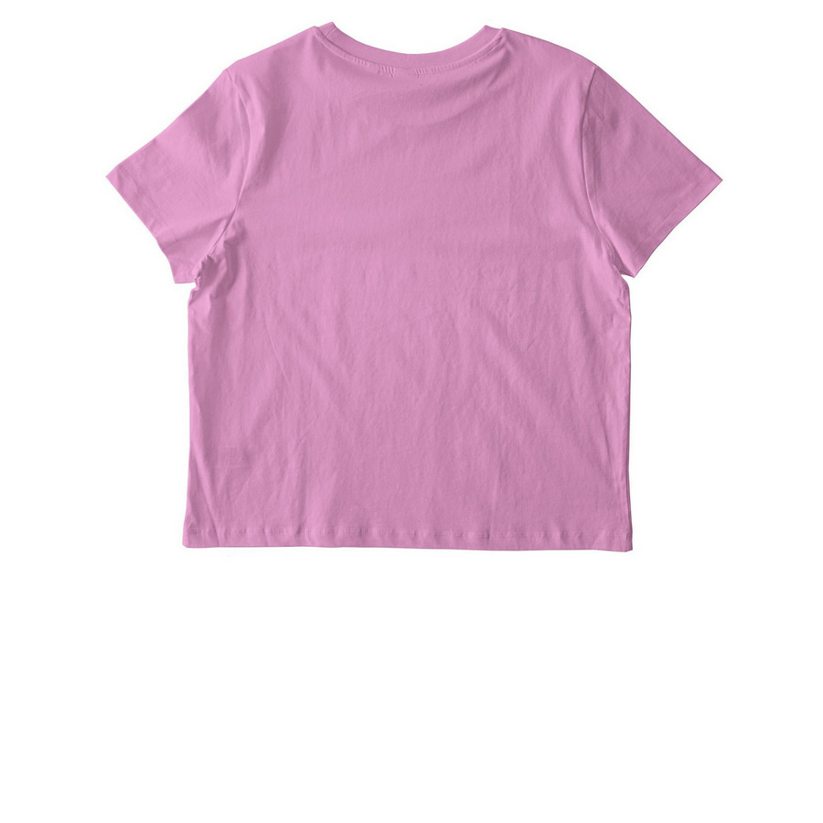 What Dreams Are Made Of, a Bubble Pink Stanley/Stella Women?s Stella Muser Tee (back-view)
