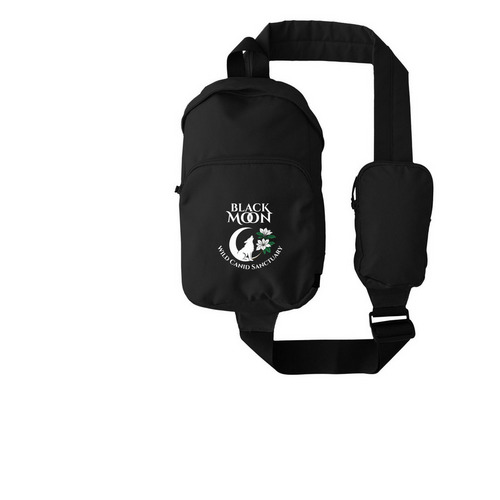 Black Moon Sling Bag, a Black Grove Sling Bag