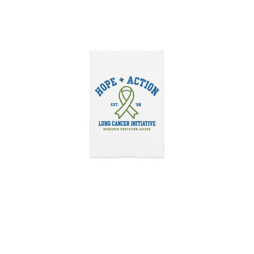 LCAM 2026 - Garden Flags, a White 12" x 18" Yard Flag