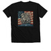 American Flair & Mini Fun, a Solid Black Blend Premium V-Neck Tee (back-view)