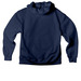 ADVENCHA Hoodie Dark, a Navy Premium Heavyweight Pullover Hoodie (back-view)