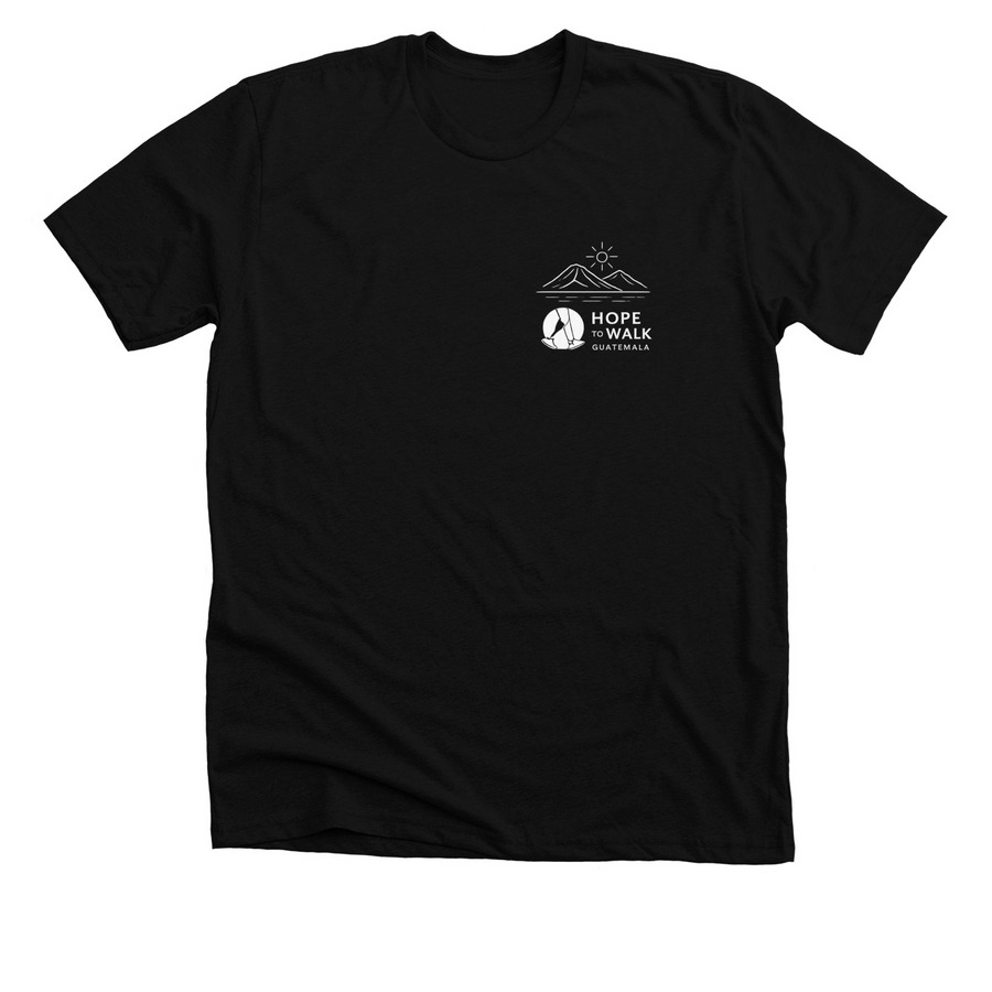 The Atitl?n, a Solid Black Blend Premium Unisex Tee