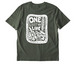Mito Heart - Long/Short-Sleeve (Youth/Adult), a Khaki Green Stanley/Stella Unisex Creator 2.0 Tee (back-view)