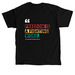 Freedom is a Fighting Word T-Shirt, a Black Classic Unisex Tee