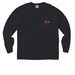 NNA, a Black Comfort Colors Long Sleeve Pocket Tee
