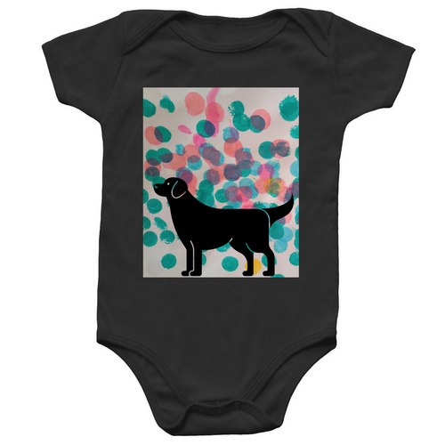 Tobias, a Black Infant Onesie