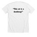The Play That Goes Wrong Show Shirts!, a Solid White Blend Premium Unisex Tee (back-view)