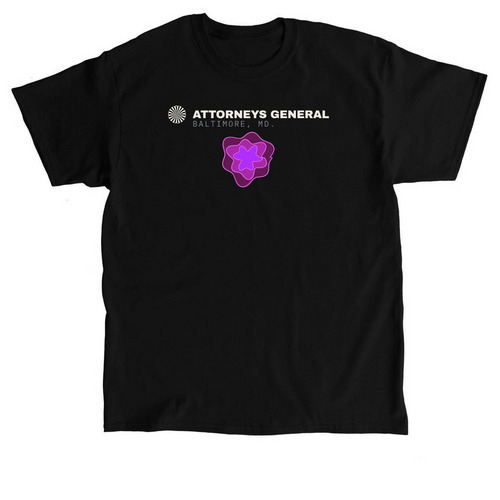 Attorneys General Violet, a Black Classic Unisex Tee