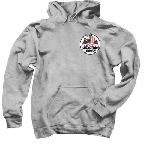 Dolly Parton's Imagination Library Outerwear, a Sport Grey Pullover Hoodie