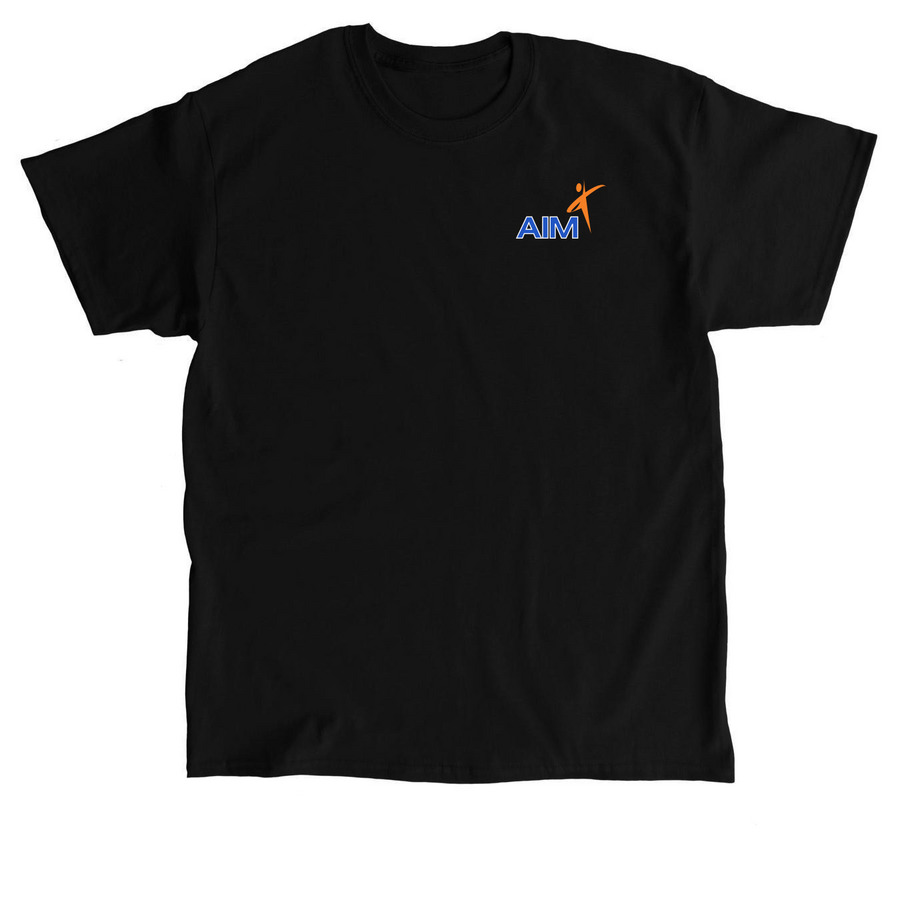 Basic AIM Logo, a Black Classic Unisex Tee
