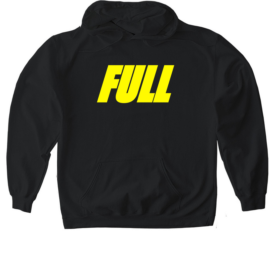 RESET FULL SEND Hoodie, a Black Gildan Softstyle Pullover Hoodie
