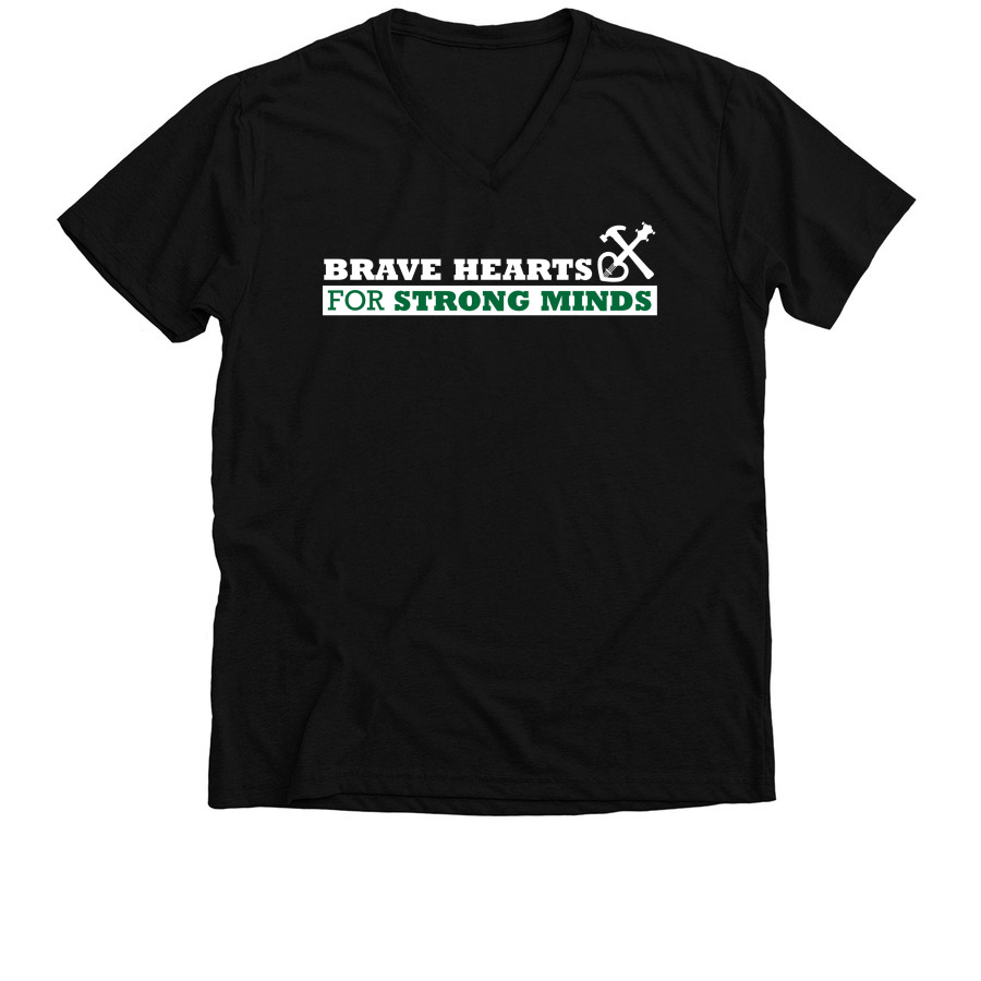 Family Shirt - Hugenbruch, a Solid Black Blend Premium V-Neck Tee