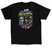 J2GW Kinetic Khaos, a Black Classic Unisex Tee (back-view)
