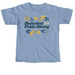 Vintage Florals, a Washed Denim Comfort Colors Unisex Tee