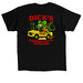 DCT Rat, a Black Classic Unisex Tee (back-view)
