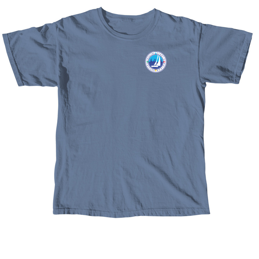 Catalina Fleet 21 Logo Wear, a Blue Jean Comfort Colors Unisex Tee