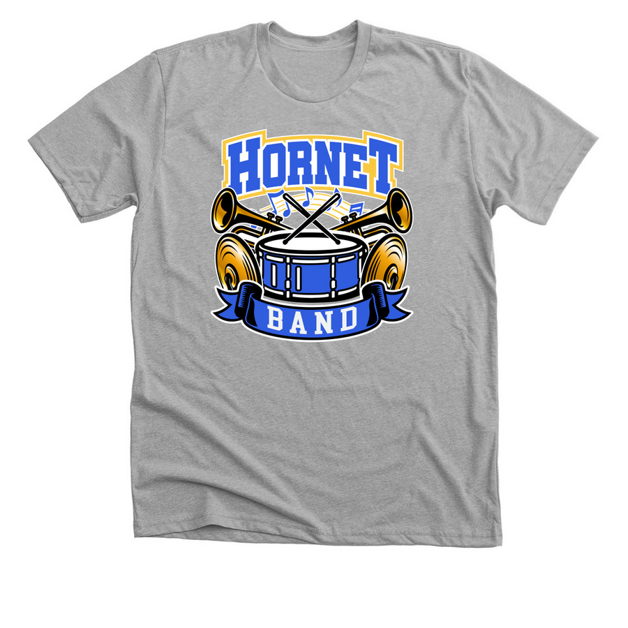 Hornet Band, a Athletic Heather Premium Unisex Tee