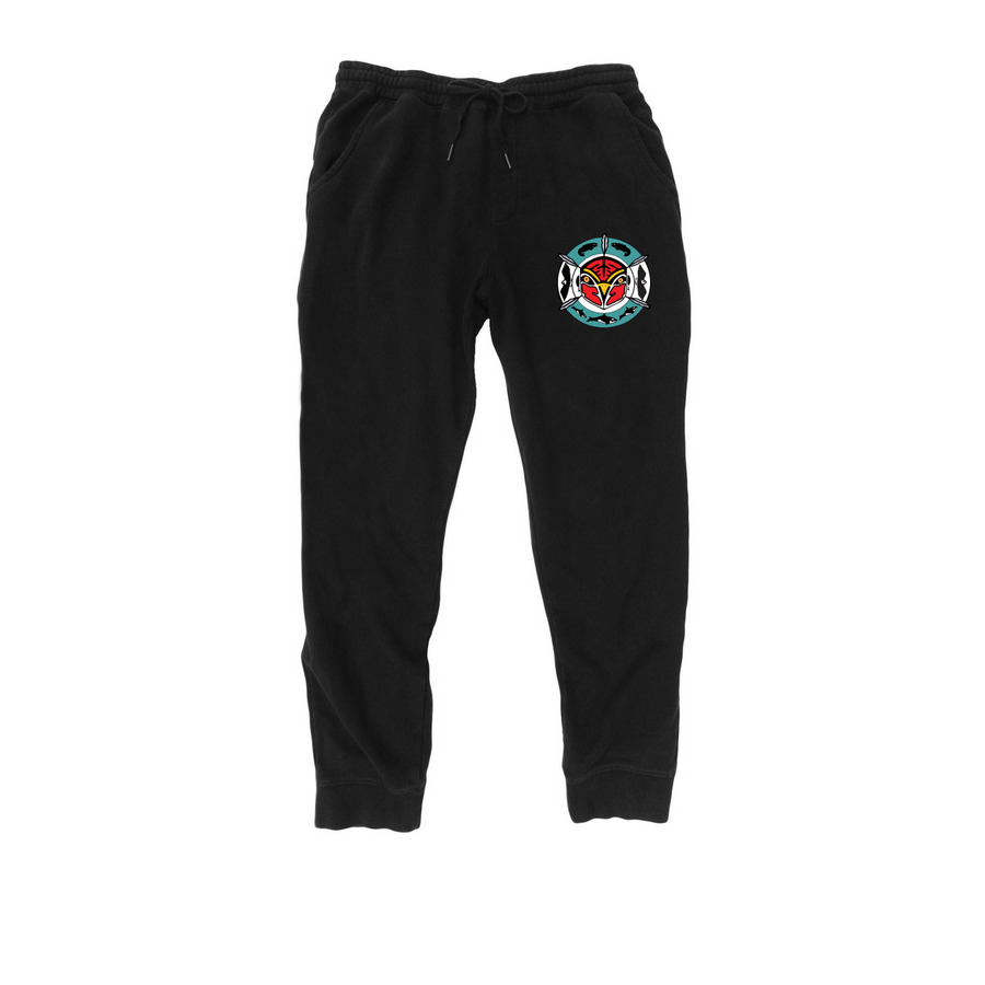 NVE - Joggers, a Black Midweight Fleece Joggers