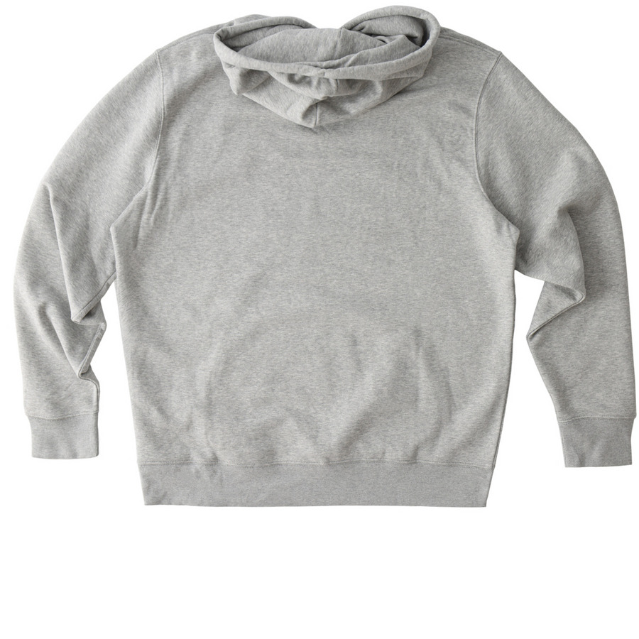 Empowering Kids Logo Wear, a Heather Grey Stanley/Stella Unisex Cruiser 2.0 Pullover Hoodie (back-view)