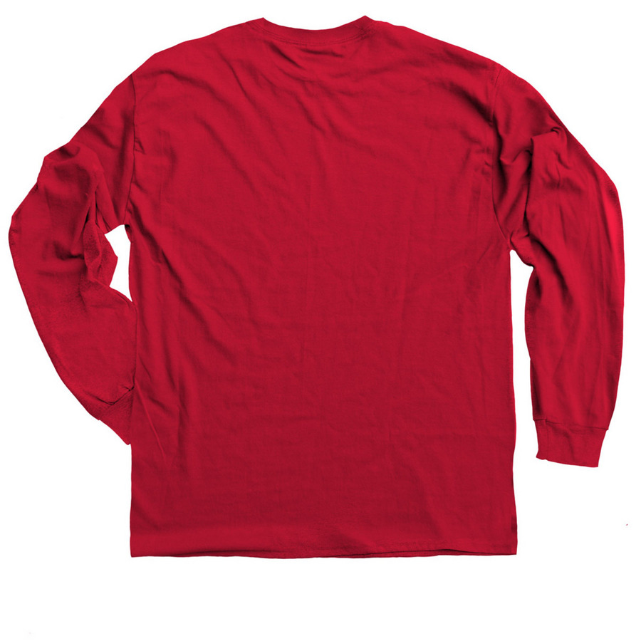 30th Anniversary Greyhounds Shirt, a Red Classic Long Sleeve Tee (back-view)