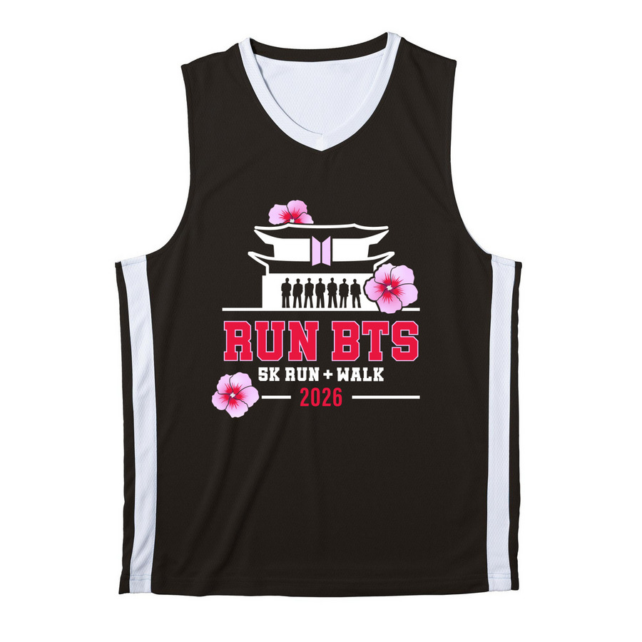 2026 jersey, a Black/ White Reversible Basketball Jersey