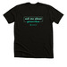 Ask Me (Gonorrhea), a Solid Black Blend Premium Unisex Tee