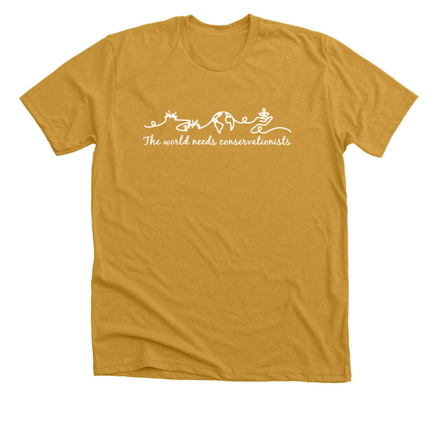 What the world needs now?&nbsp;, a Heather Mustard Premium Unisex Tee