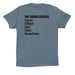The Flock, a Slate Premium Cotton Tee