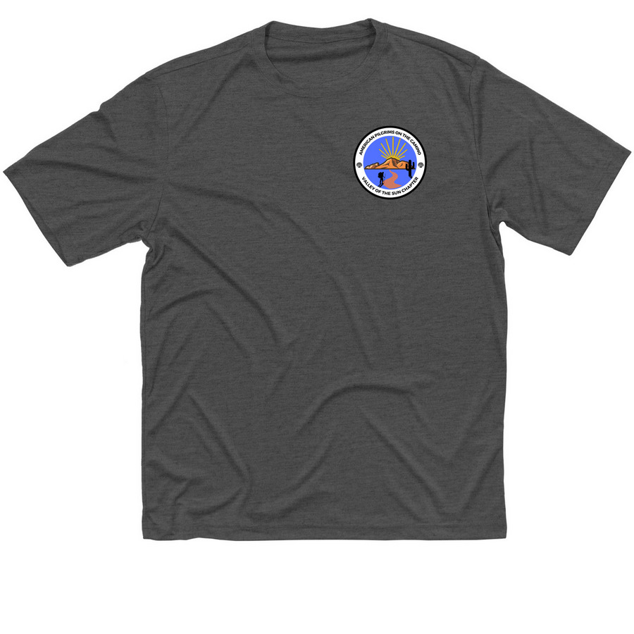 Valley of the Sun Chapter: quick-dry shirt, a Iron Grey Heather Classic Performance Tee