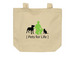 PFL Tote Bags, a Oyster Organic Cotton Tote Bag