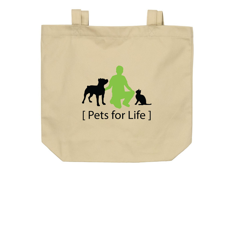 PFL Tote Bags, a Oyster Organic Cotton Tote Bag