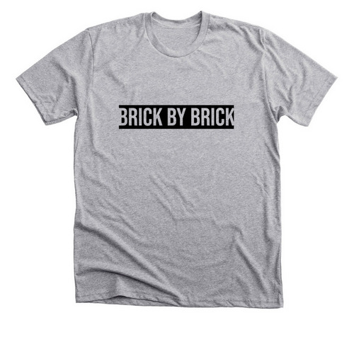BRICK x BRICK&nbsp;, a Athletic Heather Premium Unisex Tee