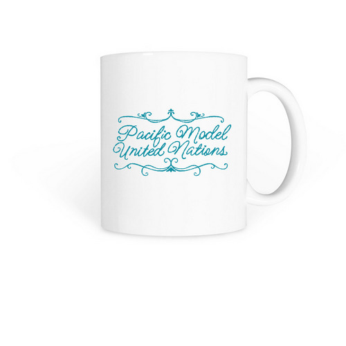 PACMUN 2026 Mug, a White Coffee Mug