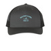 Trucker Hats Aqua Series, a Charcoal/ Black