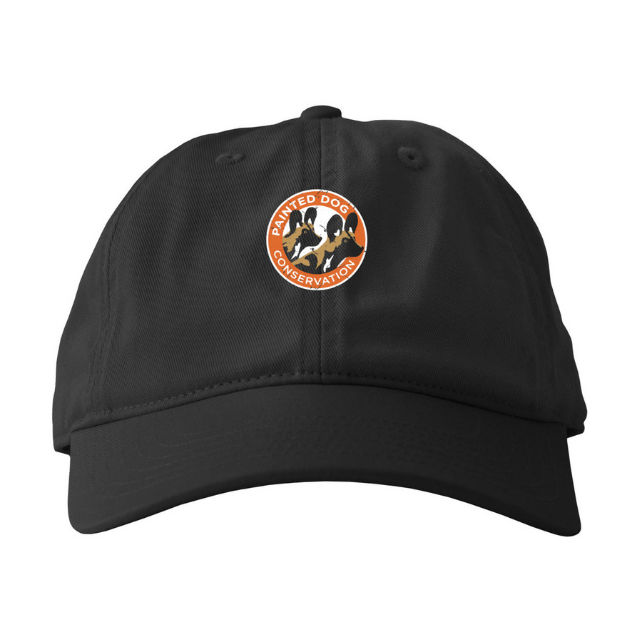 Painted Dog Conservation, a Black Printed Eco Baseball Cap