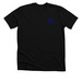 Loyalty > Love (Black & Blue), a Solid Black Blend Premium Unisex Tee