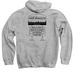 There's No Place Like Camp, a Sport Grey Pullover Hoodie (back-view)