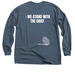 : WE-STAND WITH THE CHIEF., a Indigo Classic Long Sleeve Tee
